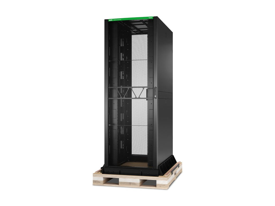 APC NetShelter SX Advanced - Schrank Netzwerkschrank - bodenstehend - Schwarz - 48U - 48.3 cm (19")