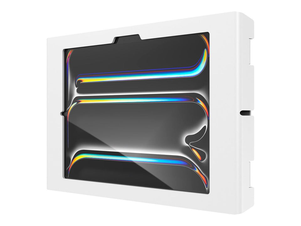 Compulocks iPad Pro M4 11" (2024), Apex Secured Enclosure Wall Mount - Gehäuse - für Tablett - Glasbefestigung, Raum - verriegelbar - hochwertiges Aluminium - weiß - Bildschirmgröße: 27.94 cm (11")
