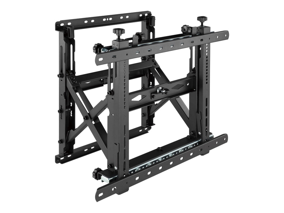 Vision Befestigungskit (Wandmontage) - für LCD-Display - verriegelbar - Stahl - Schwarz - Bildschirmgröße: 114.3-218.4 cm (45"-86")