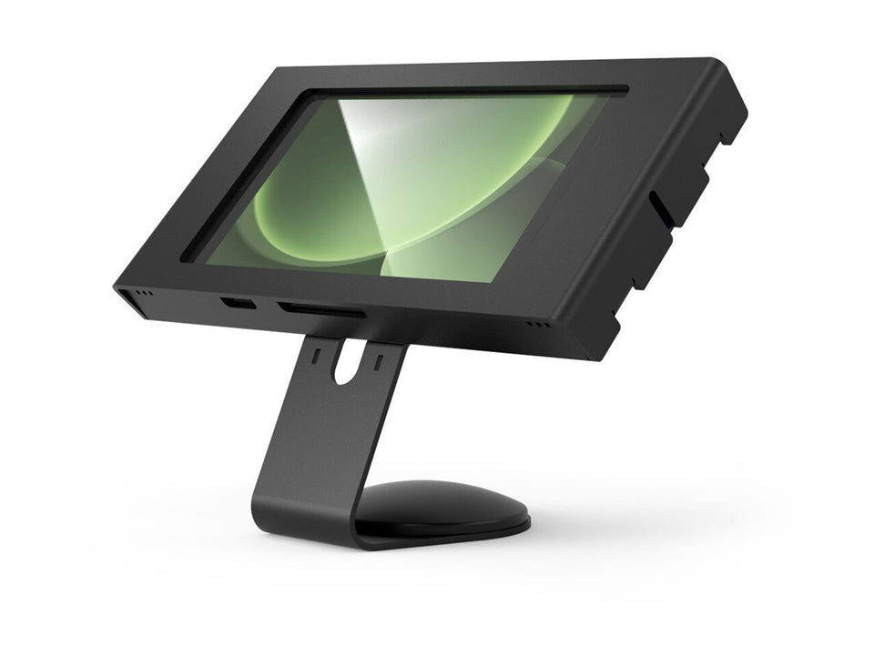 Compulocks Galaxy Tab Active 3/5 8" Apex Enclosure Core Stand - Aufstellung - freiliegende Front-/Rückkamera und Sensoren - für Tablett - verriegelbar - Metallrahmen - Schwarz - Bildschirmgröße: 20.3 cm (8")