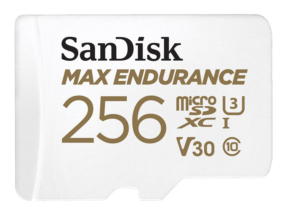 SanDisk Max Endurance - Flash-Speicherkarte (microSDXC-an-SD-Adapter inbegriffen)