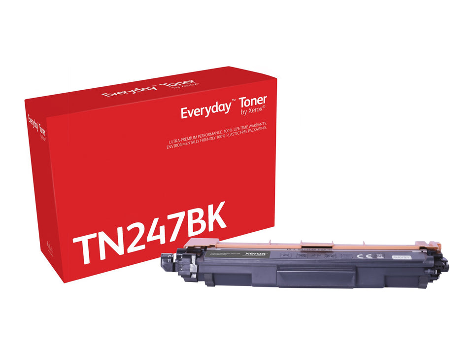 Xerox Everyday - Schwarz - kompatibel - Tonerpatrone (Alternative zu: Brother TN247BK)
