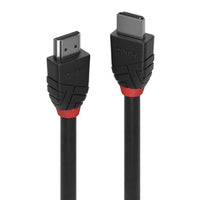 Lindy Premium Hochgeschwindigkeit - HDMI-Kabel - HDMI männlich zu HDMI männlich - 2 m - Doppelisolierung - Schwarz - Unterstützung für 4K60Hz (3840 x 2160)