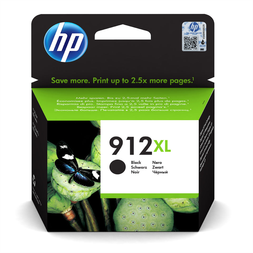 HP Tinte 3YL84AE 912XL XL Schwarz - Original - Tintenpatrone