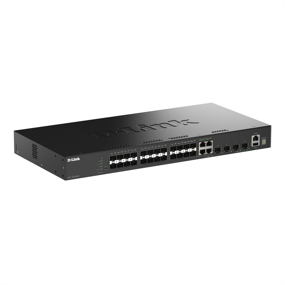 D-Link DGS 1530-28SC - Switch - L2+ - Smart