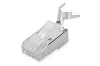 DIGITUS CAT 6A Modularstecker für Rundkabel, geschirmt, 100 Stk.