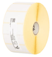 Zebra Z-Select 2000D - Papier - matt - permanenter Gummiklebstoff - beschichtet - perforiert - weiß - 102 x 25 mm 30960 Etikett(en) (12 Rolle(n)