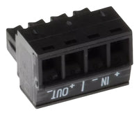 Axis Connector A 4-pin 3.81 Straight IN/OUT - Kamerastecker (Packung mit 10)