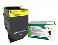 Lexmark X417 - Hohe Ergiebigkeit - Gelb - original