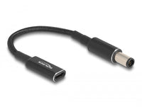 Delock Netzteil - 24 pin USB-C (W) zu Gleichstromstecker 7,4 x 5,0 mm (M)