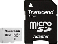 Transcend 300S - Flash-Speicherkarte (Adapter