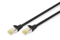 DIGITUS DK-1644-A-F-050/BL - 5 m - Cat6a - S/UTP (STP) - Schwarz